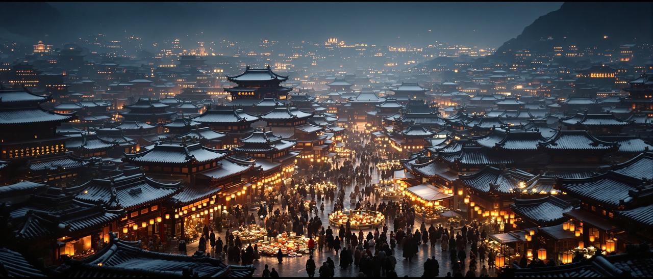 星空影院传媒影视作品《长安十二时辰》精美场景